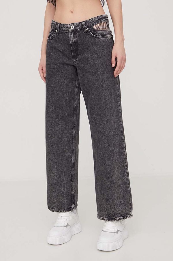 Karl Lagerfeld Jeans Traperice Karl Lagerfeld Jeans za žene, srednje visoki struk