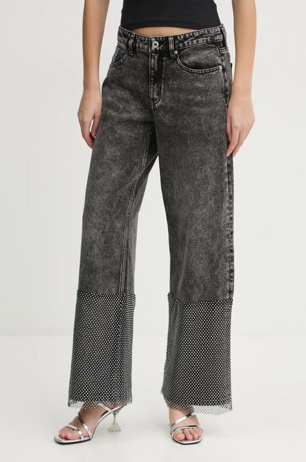 Karl Lagerfeld Jeans Traperice Karl Lagerfeld Jeans za žene, visoki struk, A1W10039