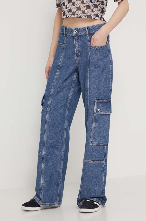 Karl Lagerfeld Jeans Traperice Karl Lagerfeld Jeans za žene, visoki struk