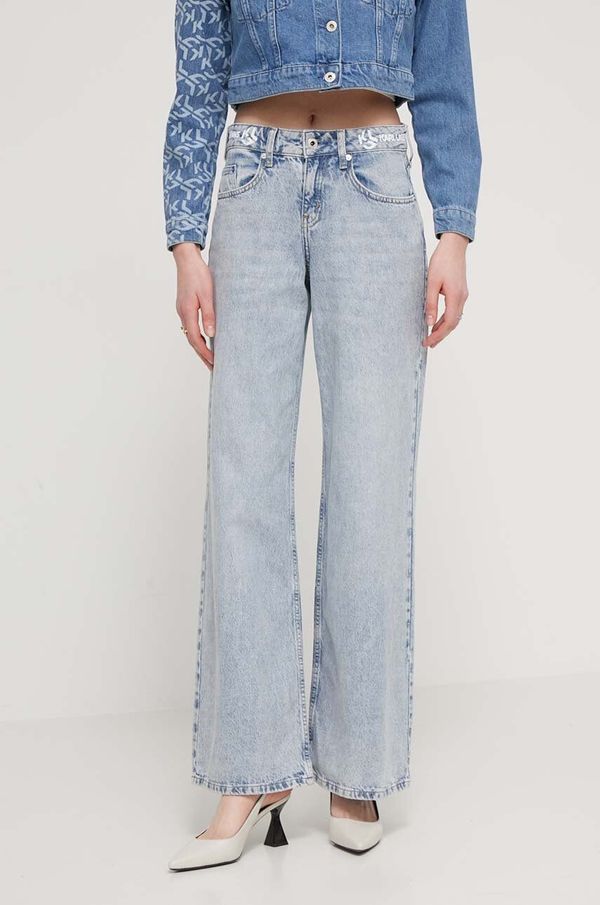 Karl Lagerfeld Jeans Traperice Karl Lagerfeld Jeans za žene, visoki struk