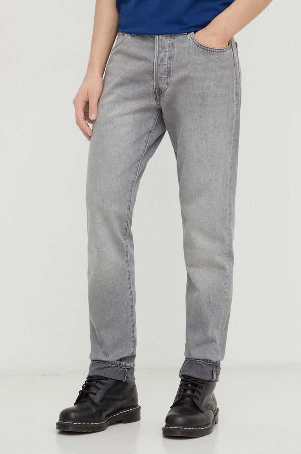 Levi's Traperice Levi's 501 54 za muškarce, boja: siva