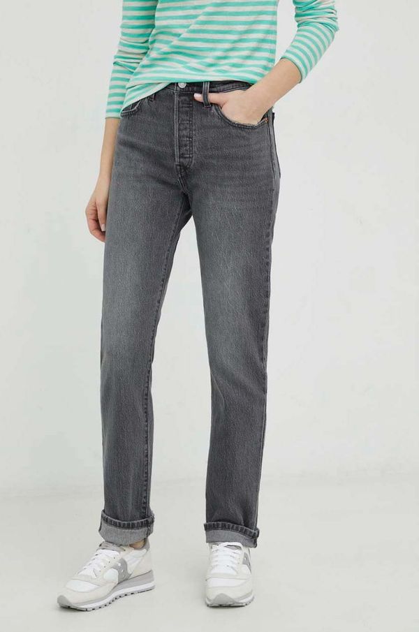 Levi's Traperice Levi's 501 za žene, visoki struk