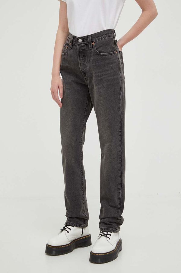 Levi's Traperice Levi's 501 za žene, visoki struk