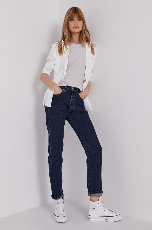Levi's Traperice Levi's 501 za žene, visoki struk