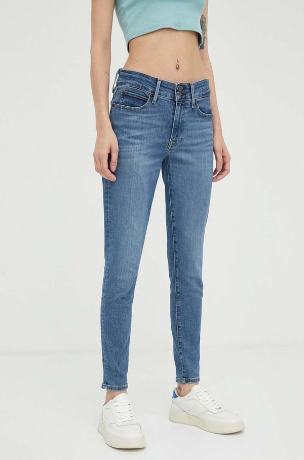 Levi's Traperice Levi's 711 Double Button za žene