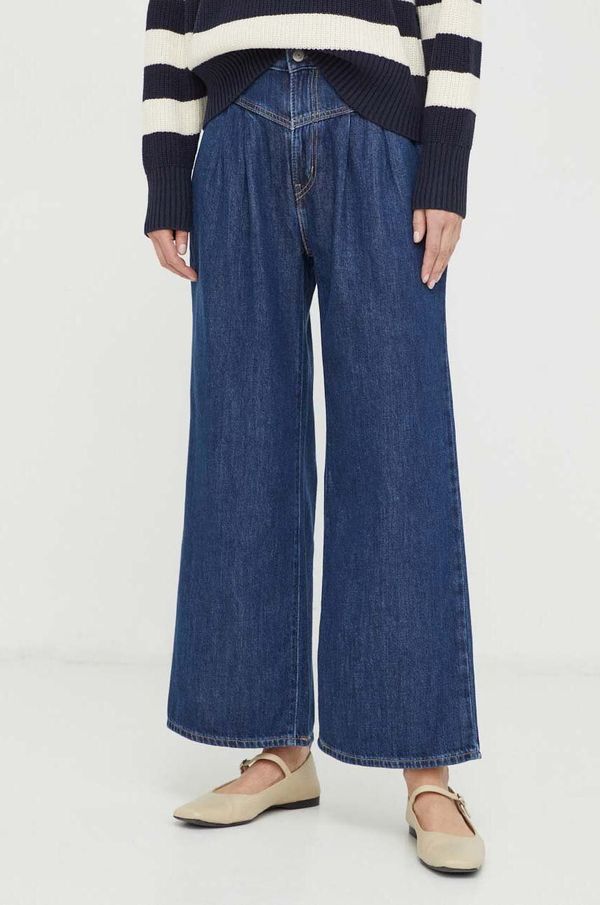 Levi's Traperice Levi's BAGGY za žene, visoki struk