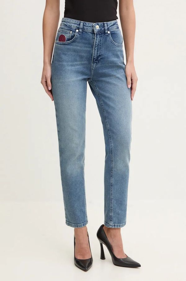 Moschino Jeans Traperice Moschino Jeans za žene, visoki struk, A0321 8721