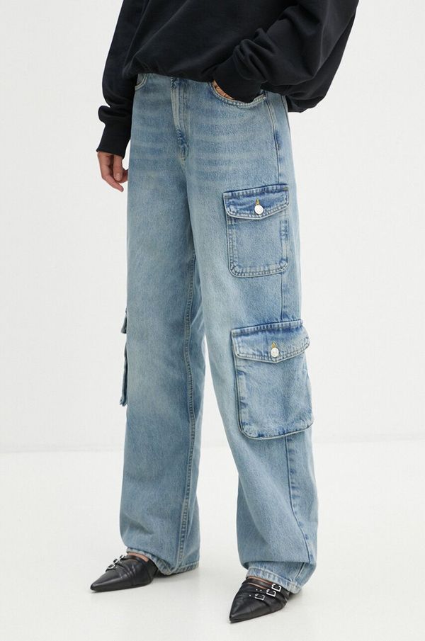 Moschino Jeans Traperice Moschino Jeans za žene, visoki struk, J0331 8720