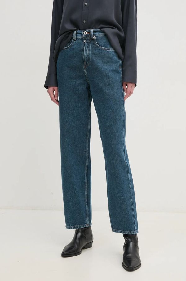 Pepe Jeans Traperice Pepe Jeans BARREL JEANS UHW ADDISON za žene, visoki struk, PL204739EF2