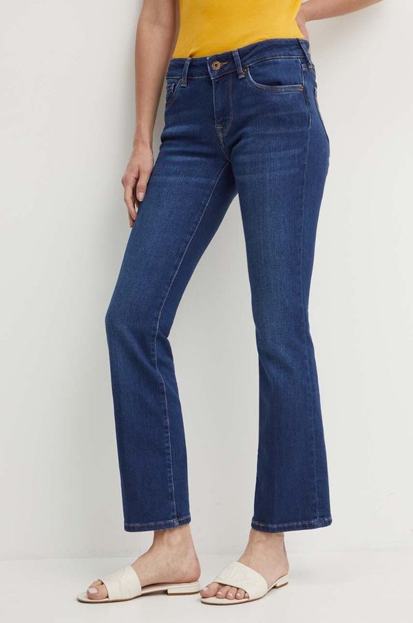 Pepe Jeans Traperice Pepe Jeans BOOTCUT LW za žene, visoki struk, PL204732DP6