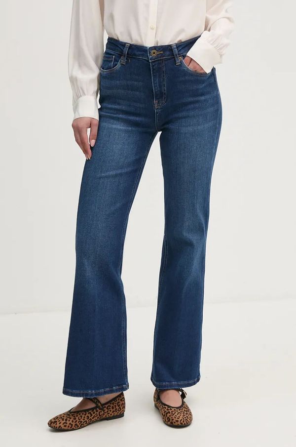 Pepe Jeans Traperice Pepe Jeans FLARE HW za žene, visoki struk, PL204734DP6