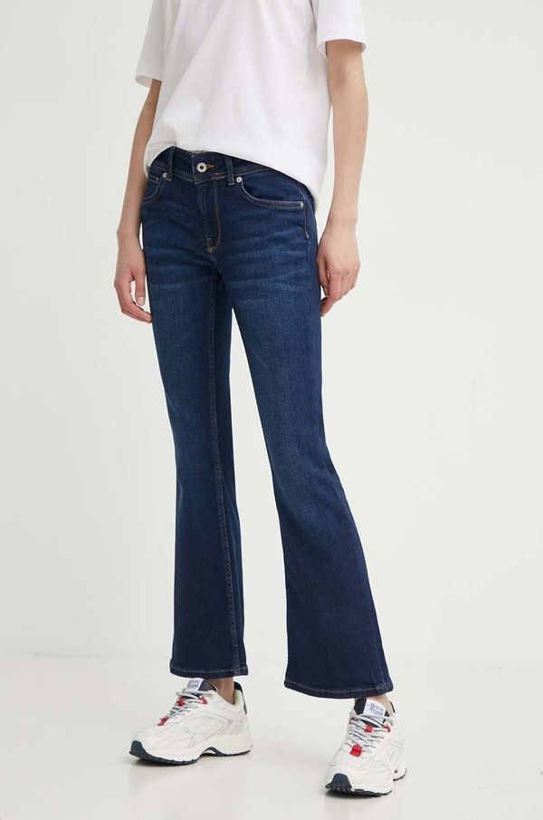 Pepe Jeans Traperice Pepe Jeans FLARE LW za žene, visoki struk, PL204736CU1