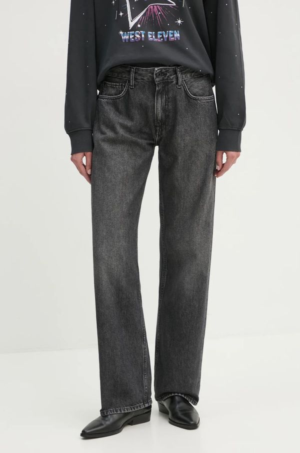 Pepe Jeans Traperice Pepe Jeans LOOSE ST JEANS LW NICKY za žene, visoki struk, PL204902XM8