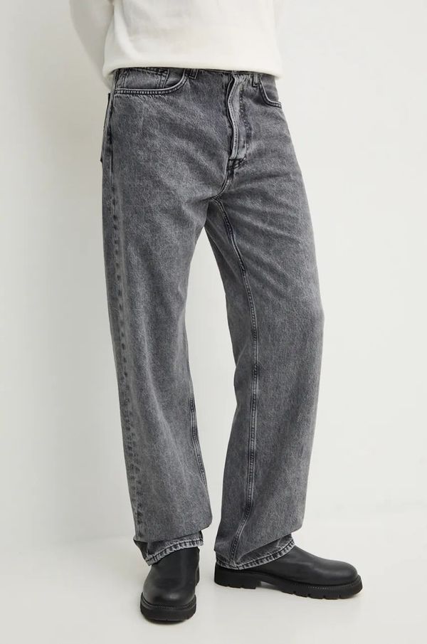 Pepe Jeans Traperice Pepe Jeans LOOSE STRAIGHT JEANS CARBON za muškarce, PM207972