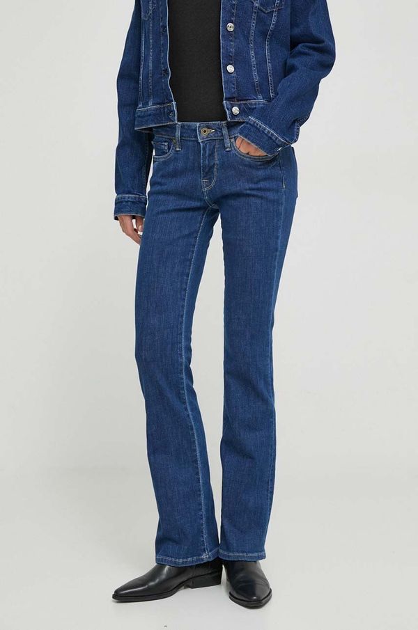 Pepe Jeans Traperice Pepe Jeans SLIM FIT BOOTCUT LW za žene, visoki struk, PL204594GX7