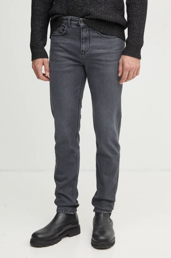Pepe Jeans Traperice Pepe Jeans SLIM JEANS HATCH za muškarce, boja: siva, PM207388UM5