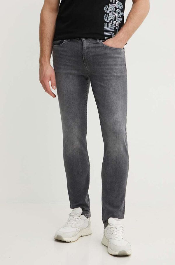 Pepe Jeans Traperice Pepe Jeans SLIM JEANS za muškarce, boja: siva, PM207388UH9