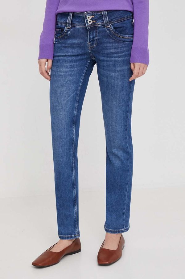 Pepe Jeans Traperice Pepe Jeans SLIM LW za žene, PL204588XW6