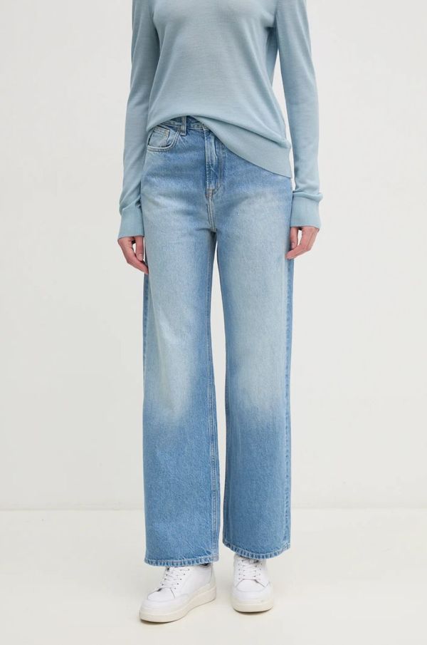 Pepe Jeans Traperice Pepe Jeans STRAIGHT JEANS UHW LEXA za žene, visoki struk, PL204731MS7