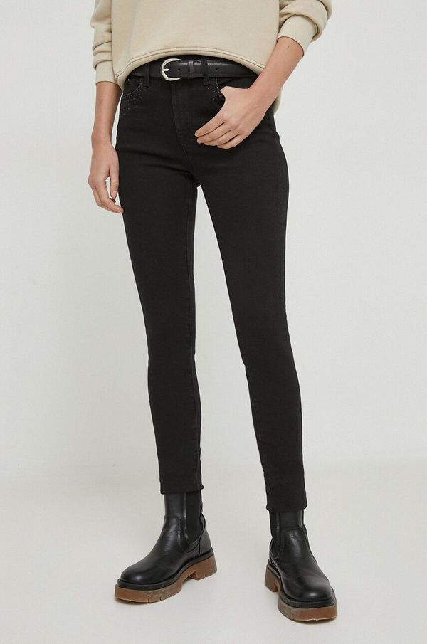 Pepe Jeans Traperice Pepe Jeans za žene, boja: crna