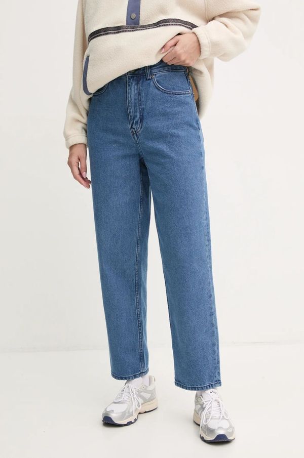 Quiksilver Traperice Quiksilver Baggy Carrot Denim za žene, visoki struk, EQYDP03482