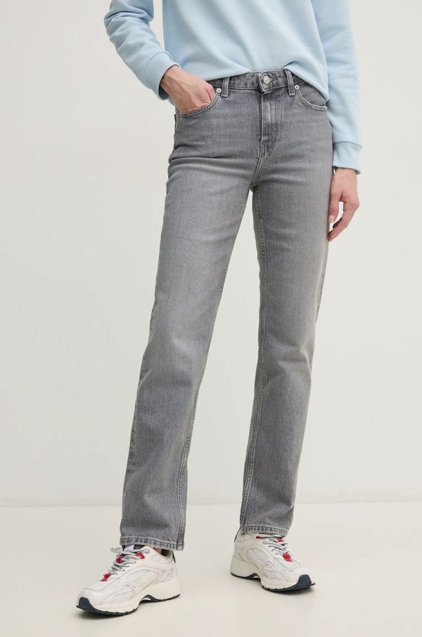 Tommy Hilfiger Traperice Tommy Hilfiger za žene, srednje visoki struk, WW0WW43704