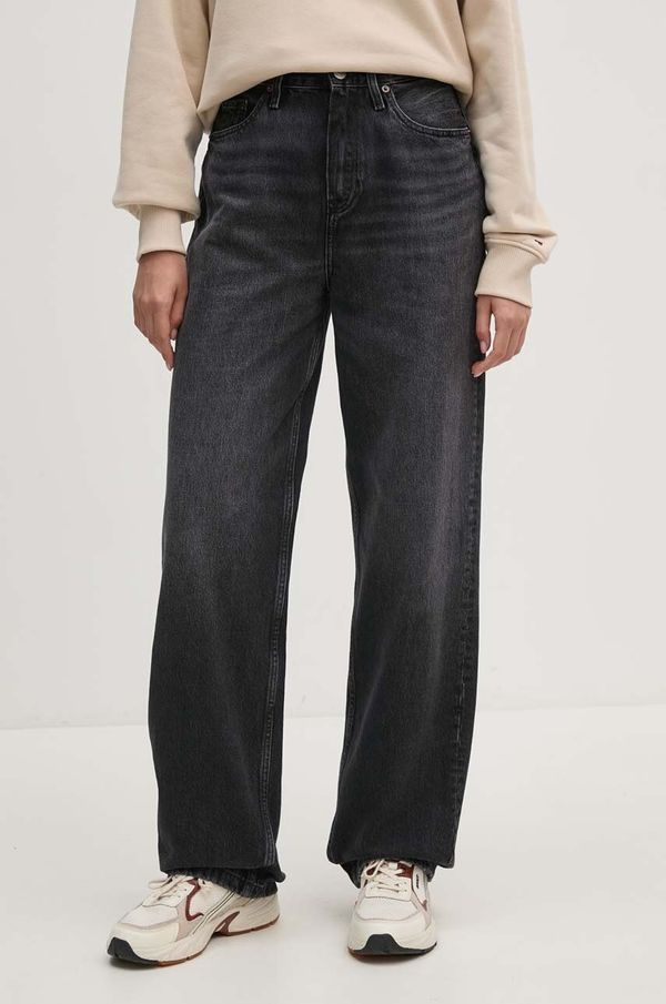 Tommy Hilfiger Traperice Tommy Hilfiger za žene, visoki struk, WW0WW42206