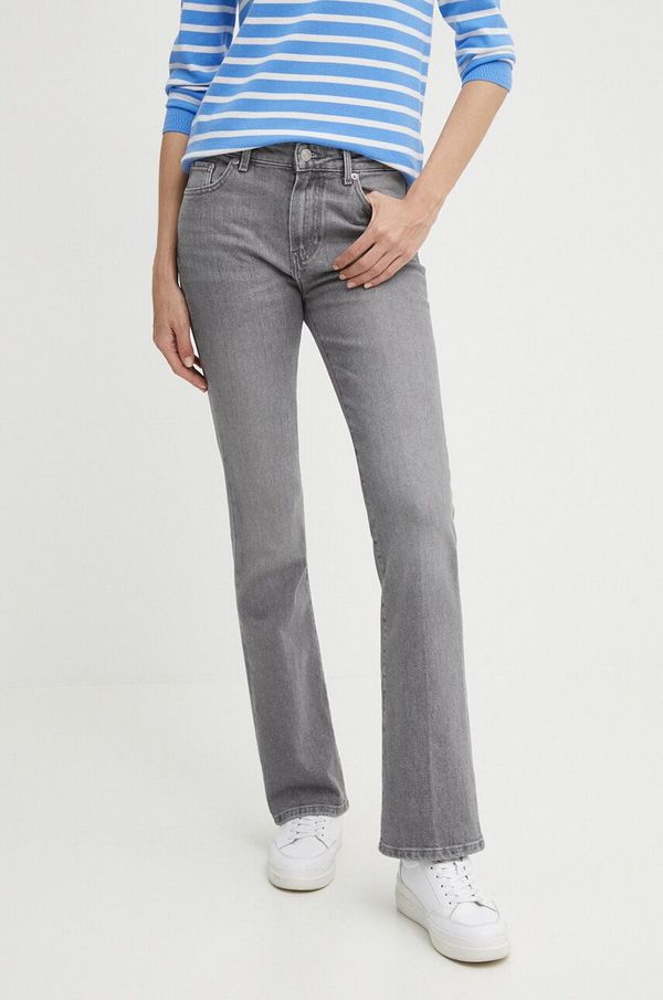 Tommy Hilfiger Traperice Tommy Hilfiger za žene, visoki struk, WW0WW42452