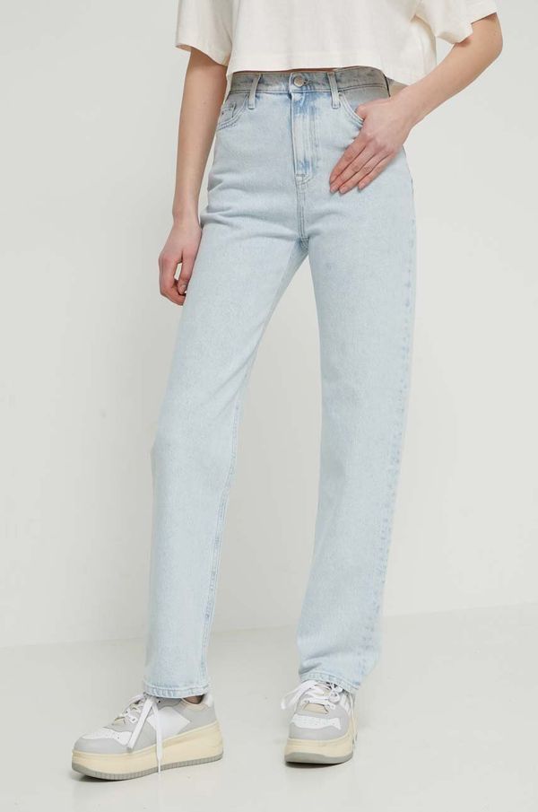 Tommy Jeans Traperice Tommy Jeans Julie za žene, visoki struk, DW0DW17613