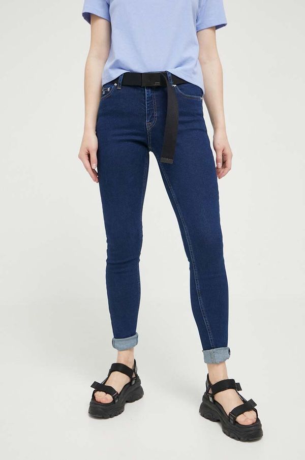 Tommy Jeans Traperice Tommy Jeans Nora za žene, boja: tamno plava