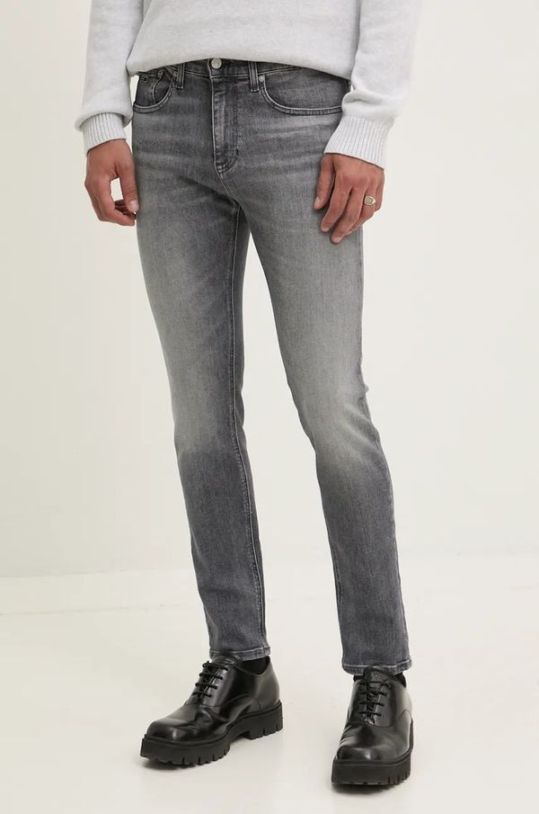 Tommy Jeans Traperice Tommy Jeans za muškarce, boja: siva, DM0DM20391