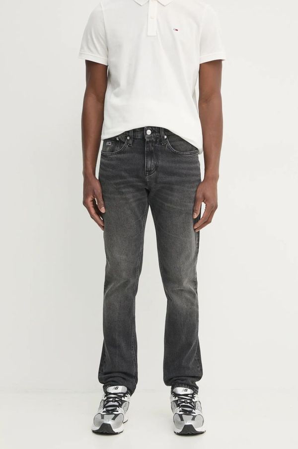 Tommy Jeans Traperice Tommy Jeans za muškarce, boja: siva, DM0DM20557