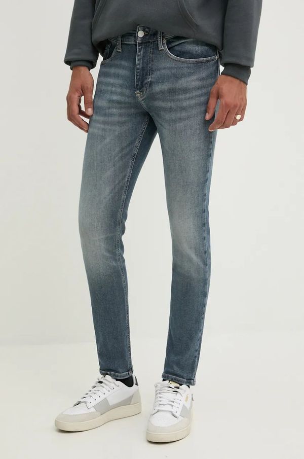 Tommy Jeans Traperice Tommy Jeans za muškarce, boja: tamno plava, DM0DM20401
