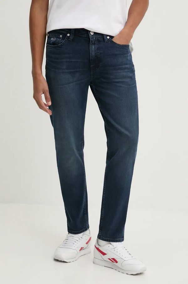 Tommy Jeans Traperice Tommy Jeans za muškarce, boja: tamno plava, DM0DM20402