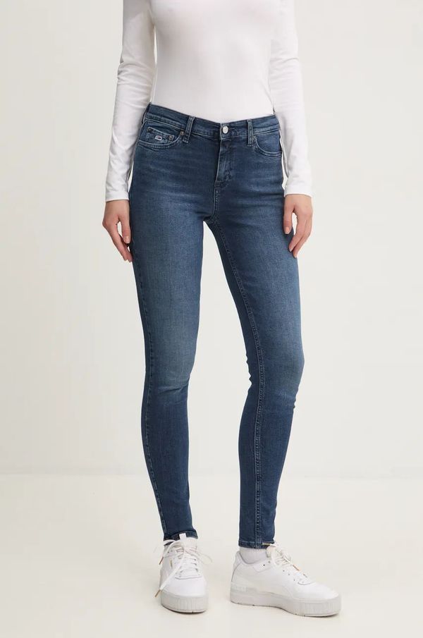 Tommy Jeans Traperice Tommy Jeans za žene, boja: tamno plava, DW0DW19535