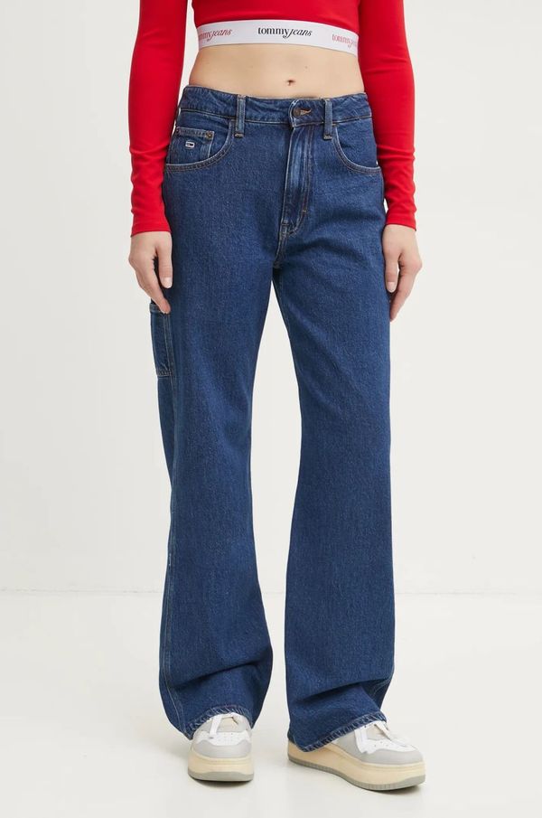 Tommy Jeans Traperice Tommy Jeans za žene, srednje visoki struk, DW0DW20460