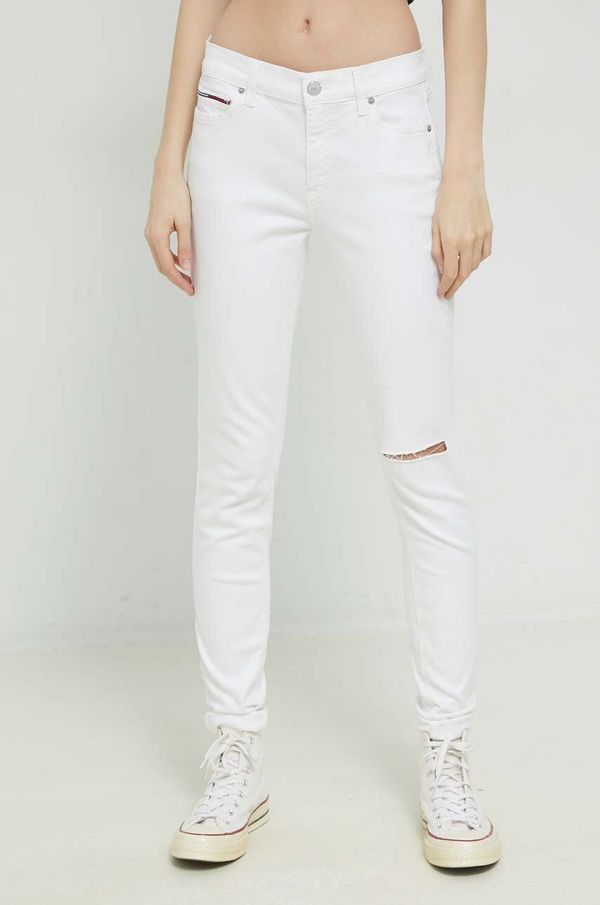 Tommy Jeans Traperice Tommy Jeans za žene, srednje visoki struk