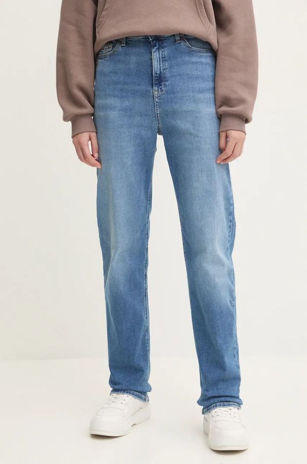 Tommy Jeans Traperice Tommy Jeans za žene, visoki struk, DW0DW19265