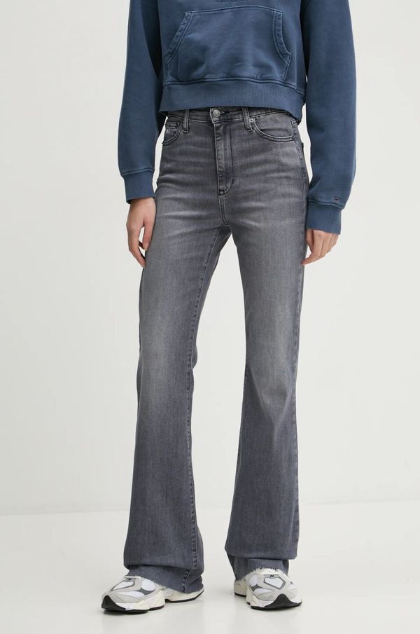 Tommy Jeans Traperice Tommy Jeans za žene, visoki struk, DW0DW19574