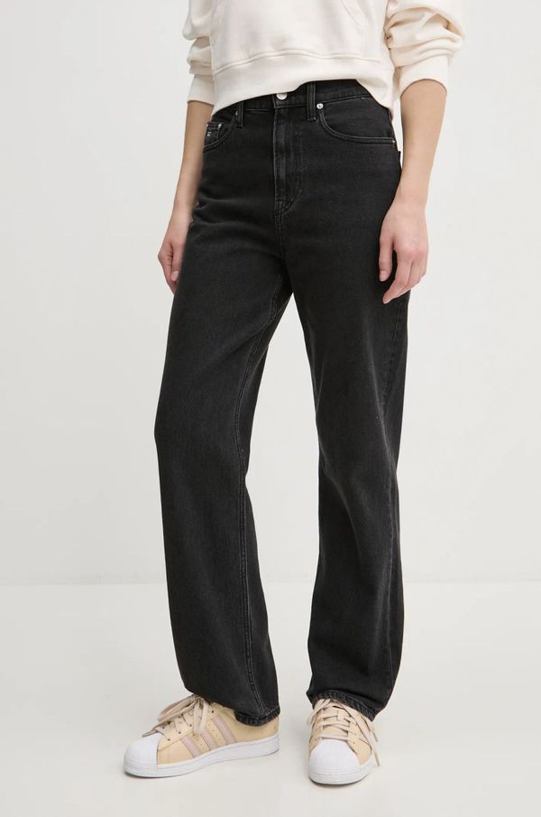 Tommy Jeans Traperice Tommy Jeans za žene, visoki struk, DW0DW19577