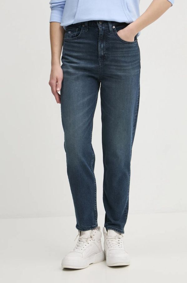 Tommy Jeans Traperice Tommy Jeans za žene, visoki struk, DW0DW19580