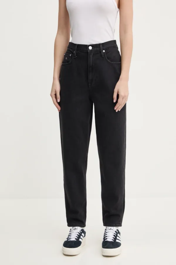 Tommy Jeans Traperice Tommy Jeans za žene, visoki struk, DW0DW20369