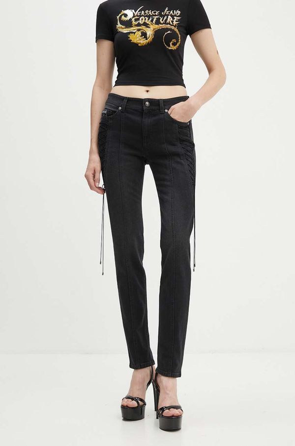 Versace Jeans Couture Traperice Versace Jeans Couture Melissa za žene, boja: crna, 77HAB501 DW060F19
