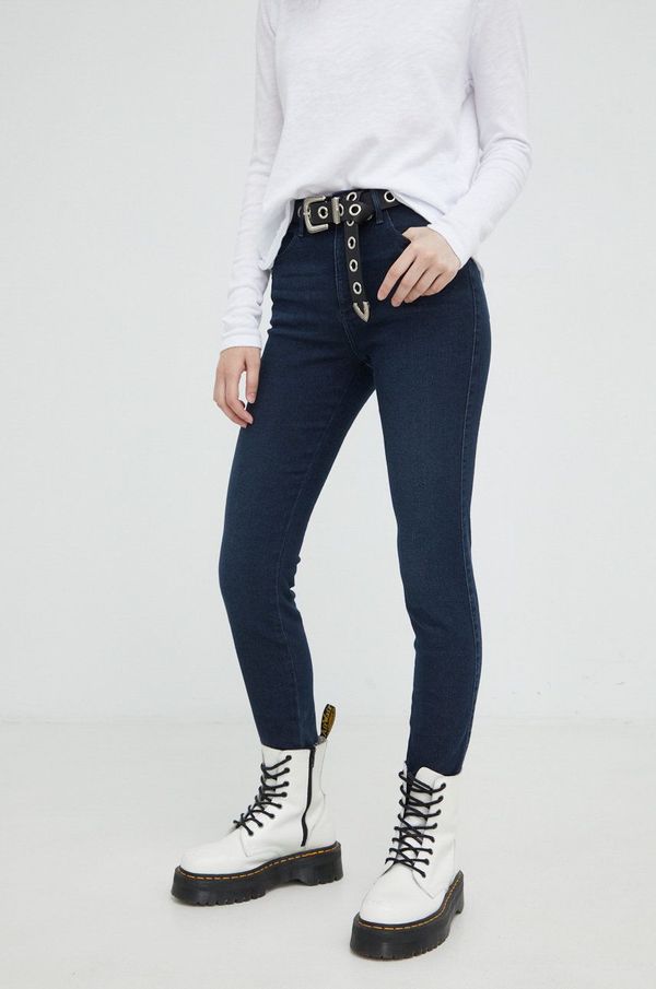 Wrangler Traperice Wrangler High Rise Skinny Ink Spill, za žene, visoki struk