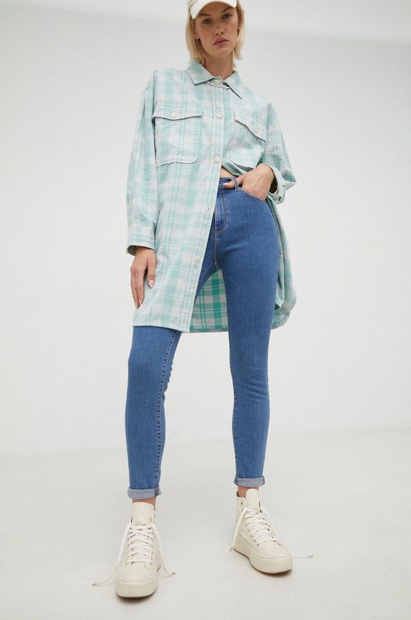 Wrangler Traperice Wrangler High Rise Skinny That Way za žene, srednje visoki struk