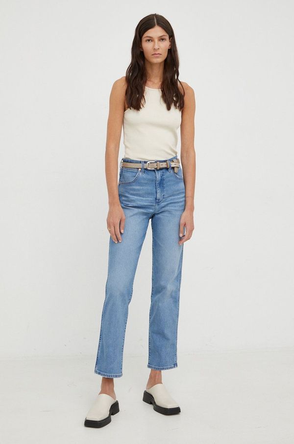 Wrangler Traperice Wrangler Mom Straight Mauna za žene, visoki struk