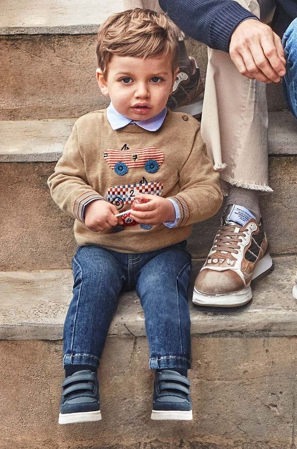 Mayoral Traperice za bebe Mayoral jeans slim fit basic 510