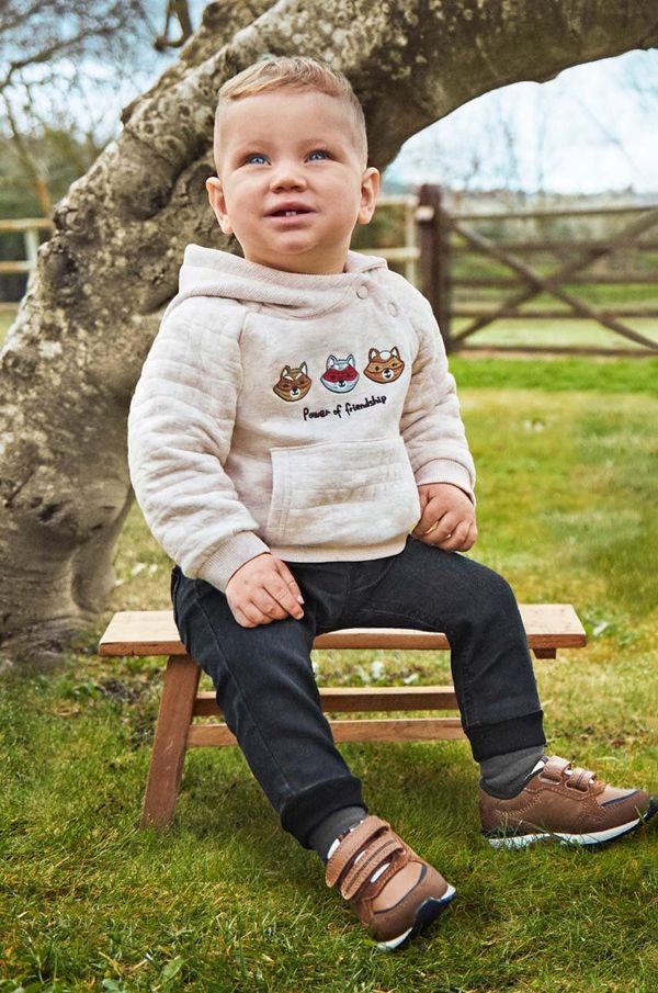 Mayoral Traperice za bebe Mayoral jogger soft denim