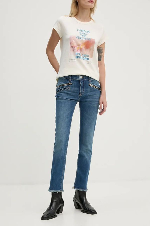 Zadig&Voltaire Traperice ZADIG&VOLTAIRE za žene, visoki struk, WWJE00211
