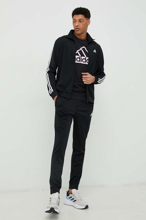 adidas Trenirka adidas za muškarce, boja: crna